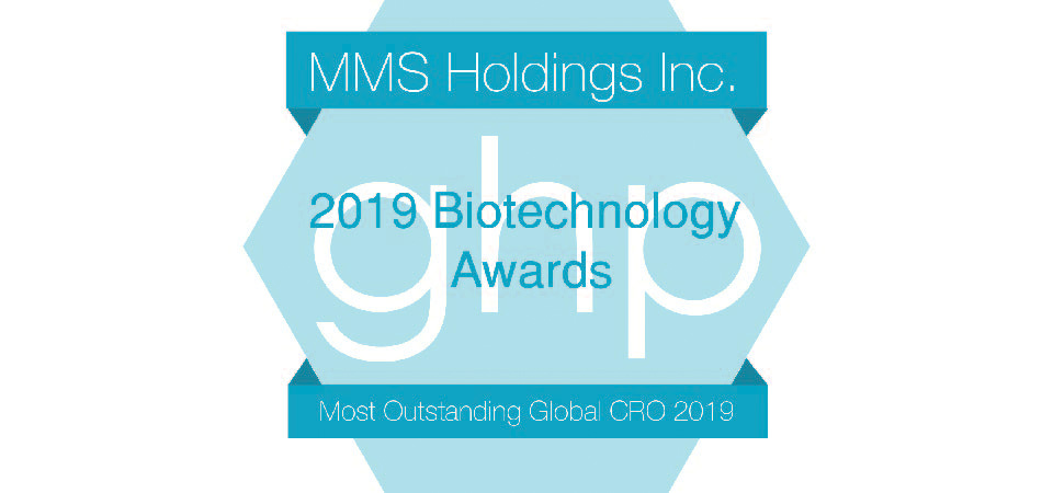 MMS Holdings Most Outstanding CRO 2019