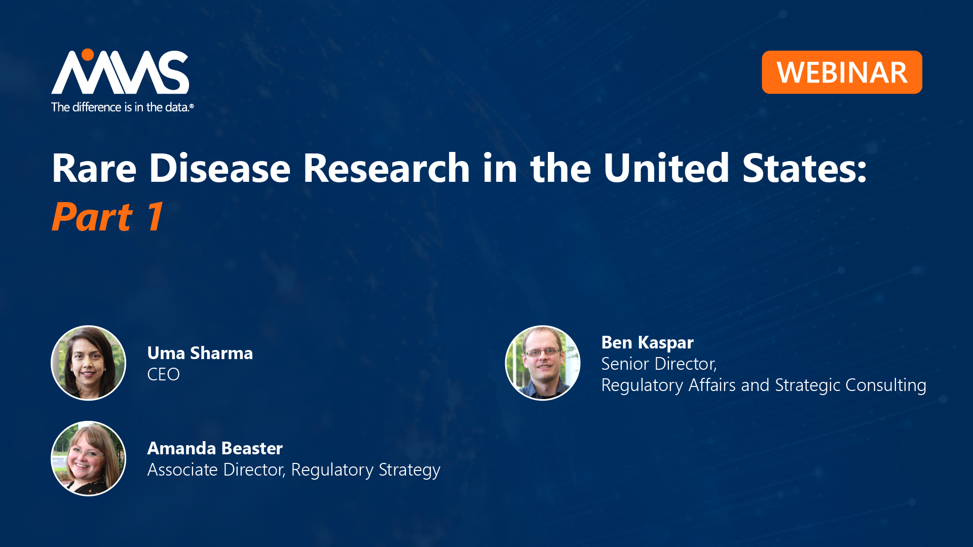Rare Disease Research in the United States, Part 1