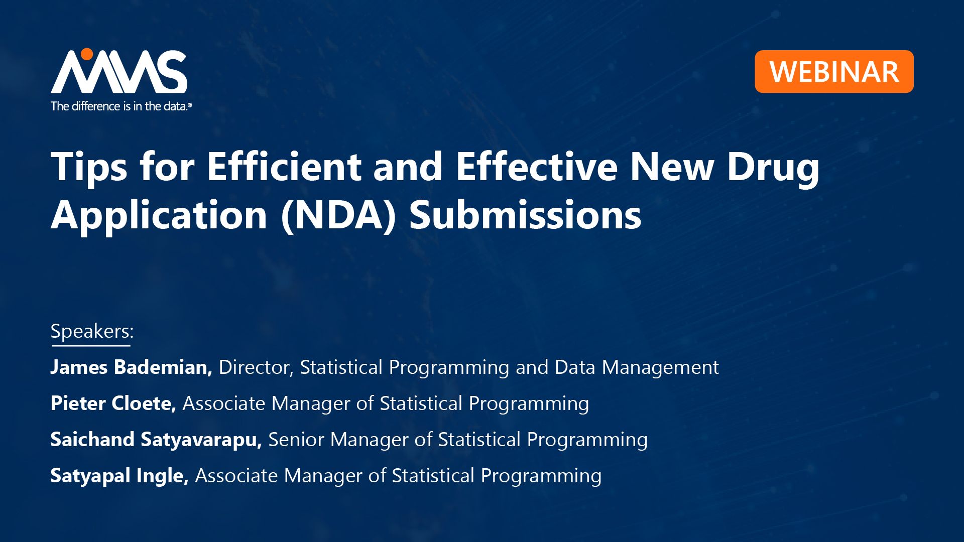 Tips for Effective and Efficient New Drug Application (NDA) Submissions